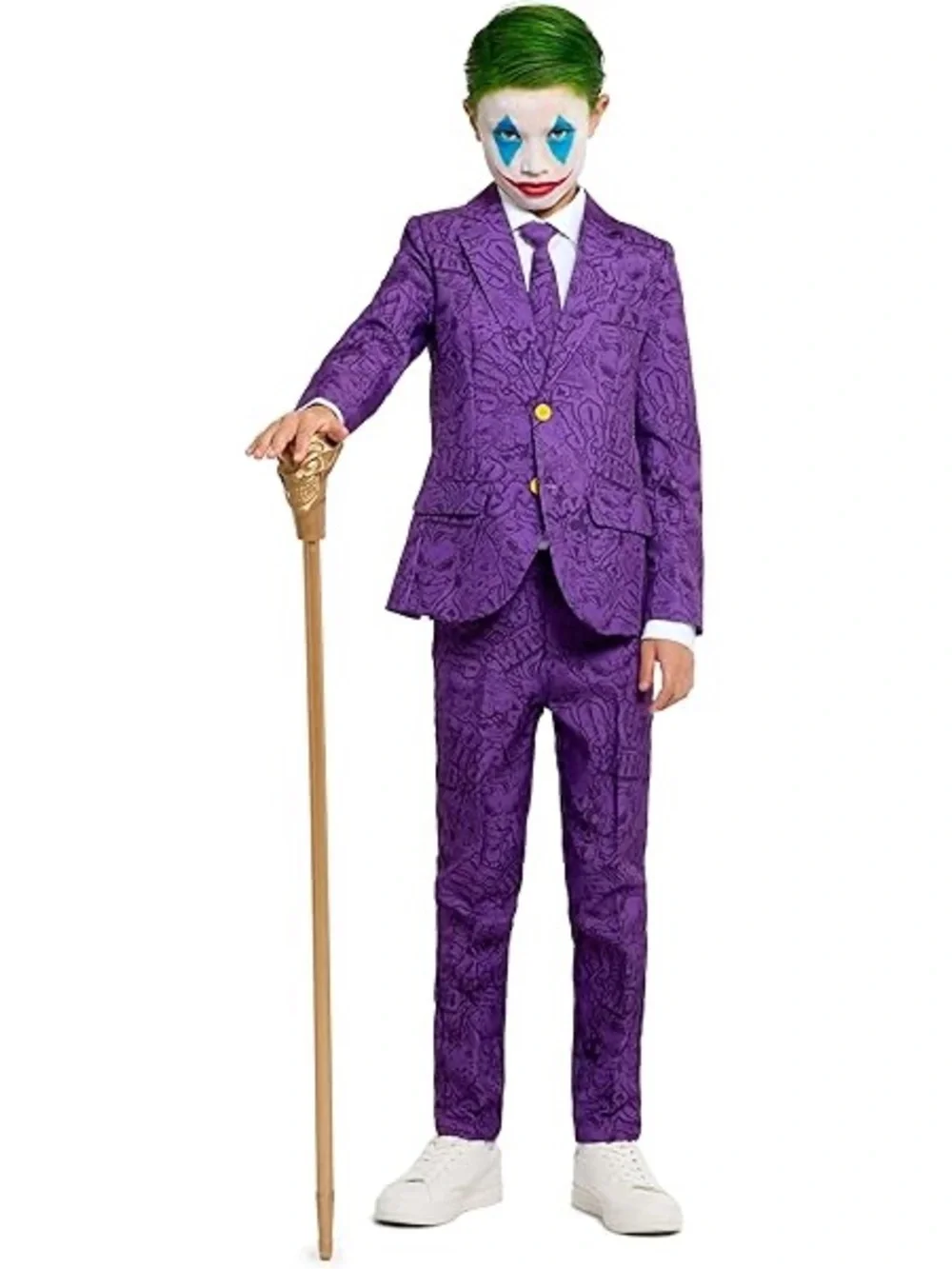 Rubie's DC Comics Batman Joker Cane Halloween Cosplay Costume Accessory prop